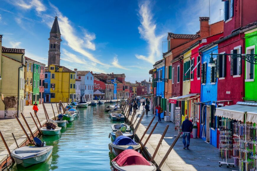 città colorate da vedere in italia